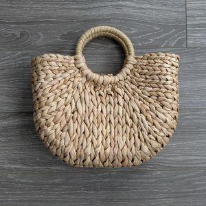 Straw bag
